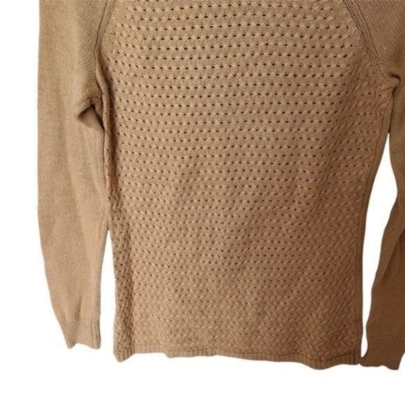 The Limited  Tan Sweater Wool Alpaca Blend size S‎ Small - Picture 4 of 10